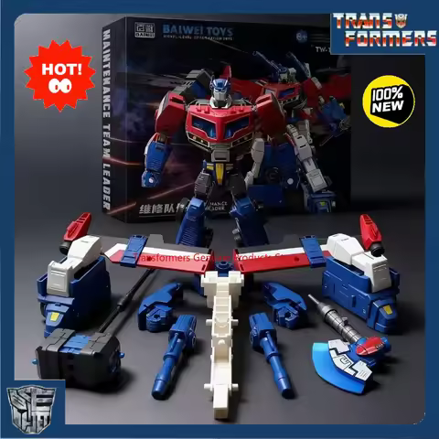new product Transformer TW-1036 Maintenance Captain Optimus Prime 08 animation birthday gift action 