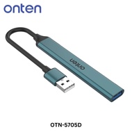 Onten OTN-5705D USB to SD/TF With 3Port Port Expansion Device Hub