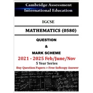 Igcse Past Exam Papers Mathematics Extended P 2,4 & Core P 1,3