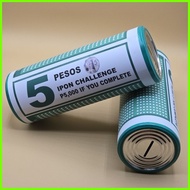 ✓ ❀ ✙ 5 Peso Bill Ipon Challenge 9 inch Alkansya