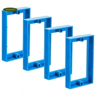 4Pcs 1/2Inch Single Gang Outlet Box Extender,Electrical Outlet Extender Receptacle Extender Outlet E
