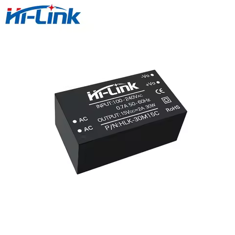 Shenzhen Hi-Link 30W 9V/12V/15V/24 AC DC Single Output Power Supply Module HLK-30M12C HLK-30M15C HLK