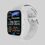 S7智慧手錶心率血壓監測無線充藍牙通話低功耗（白色）