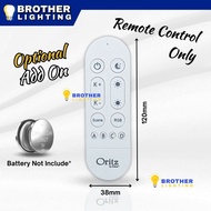 Oritz/imitos Remote Control for Smart Lighting Device Downlight Eyeball Bulb Tuya App