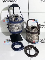 新款 Vivienne Westwood 西太後 老花水桶包包 銀包 手袋 斜孭袋 禮物
