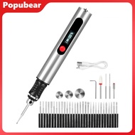 Popubear Rechargeable Rotary Tool Rotary Tool with Accessories Cordless Rotary Tool with Usb-c Fast 