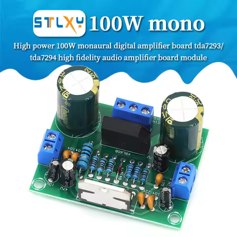 AC12-32V high-power 100W monaural digital amplifier board TDA7293/TDA7294 high fidelity audio amplif