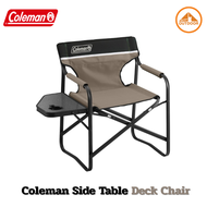 coleman side table deck chair