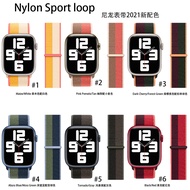 New Apple 7th Generation Flag Color Loopback Nylon Strap for Apple Watch7 Apple Watch Iwatch New Col