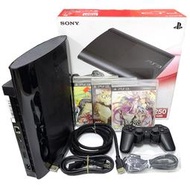 缺貨【PS3主機】☆ 4007B型250G木炭黑色＋戰神崛起薄型滑蓋式 ☆【中古二手商品】台中星光電玩