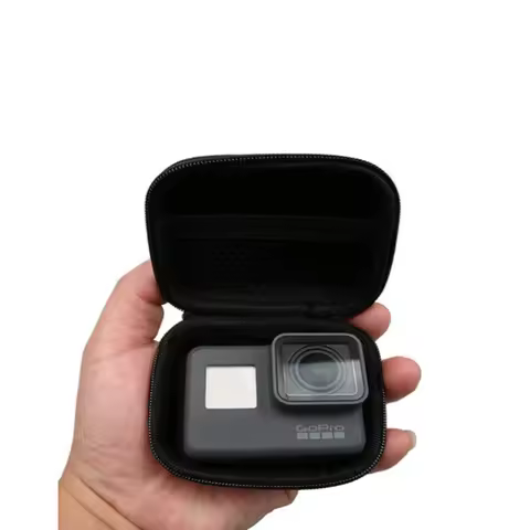 Mini Bag Box for GoPro Hero 12 11 10 9 8 7 6 Xiaoyi 4K SJCAM Sport Camera Accessories Portable Stora