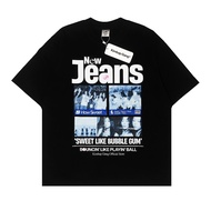 T-shirt NWJNS Oversize Kpop T-shirt SWEET BUBBLE – Kimbap Gang