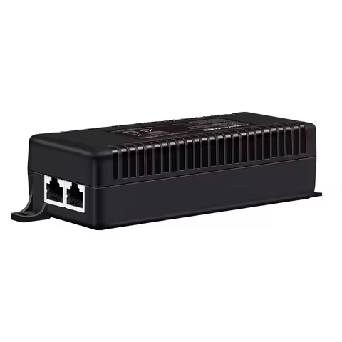 Hisource 15W 30W 60W 90W Gigabit POE Injector IEEE802.3AF/AT/BT PoE Adapter for IP Camera Wierless A