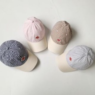 全新日本Danton方格清新棒球帽Danton cap Danton帽 Danton棒球帽