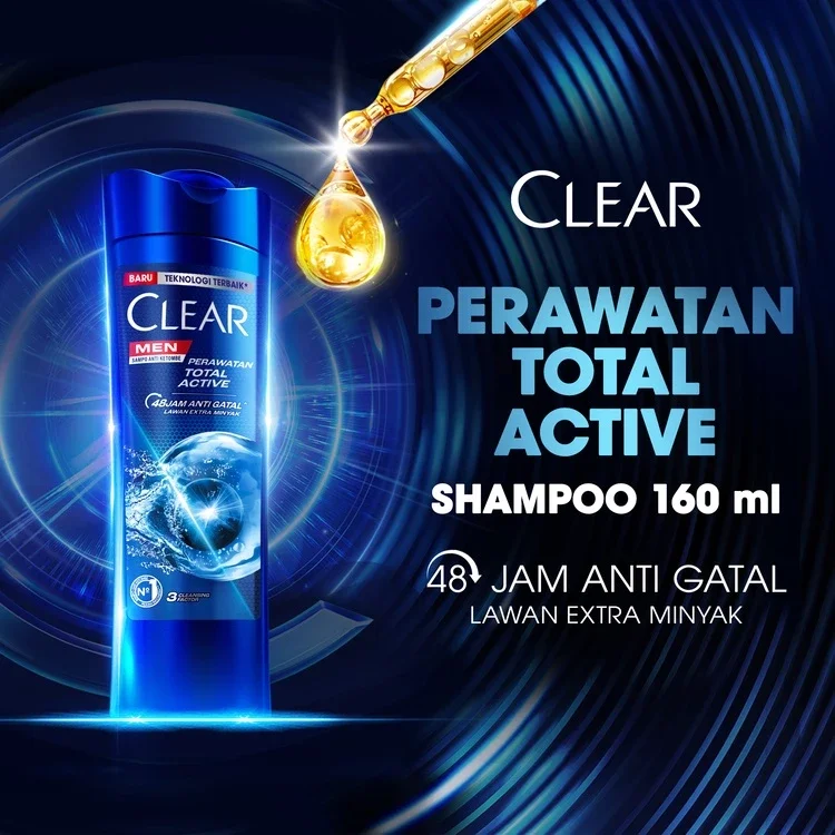 Shampo CLEAR MEN 160 ML 300 ML Sampo Clear 160ml