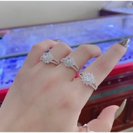 Super hot silver lotus ring HHJ