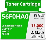 56F0HA0 High Yield Toner Cartridge Replacement for Lexmark 56F1H00 56F1000 56F2H00 56F2000 56F4H00 5