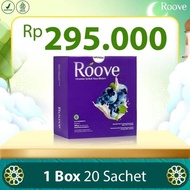 ROOVE 2 BOX +GIFT . BLUEBERRY STRAWBERRY. shaker roove Medan Jakarta