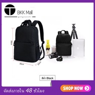 BKK Nylon กันน้ํากล้อง DSLR กระเป๋าเป้สะพายหลังความจุขนาดใหญ่กระเป๋ากล้องพร้อมกระเป๋าแล็ปท็อปแยกช่องใส่กล้อง Waterproof DSLR Camera Backpack Black ดำ