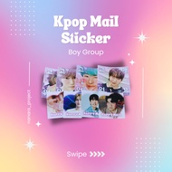 (BOY GROUP) KPOP MAIL STICKER || SellKor Style Mail Stickers