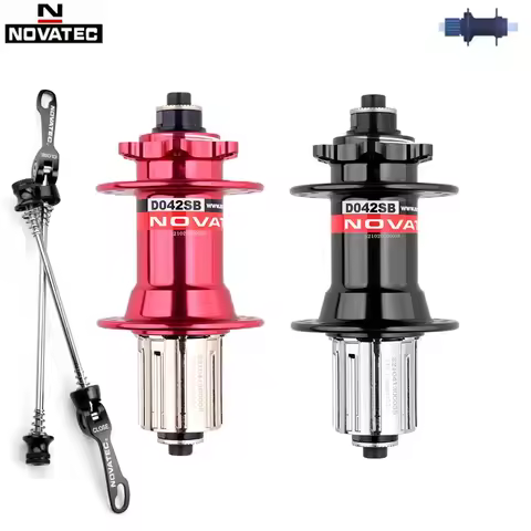 Novatec D041/D042SB MTB Bicycle Hubs 32/36H Disc Brake 4-Sealed Bearings Front/Rear Wheel Hubs for C