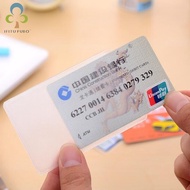 Transparent Frosted Antimagnetic Bank Card Holder IC Card Holder ID Card Holder Card Protective Cove
