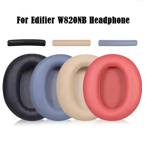Ear Pads Headphone For Edifier W820NB Earpads Headphone Cushion Cover Replacement Head Band Earmuff 