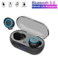ஐ∈ Y50 TWS Bluetooth Earphone 5.0 Wireless Headset IPX7 Waterproof Earbuds True Bluetooth Wireless Headphone Stereo Sport Earphones