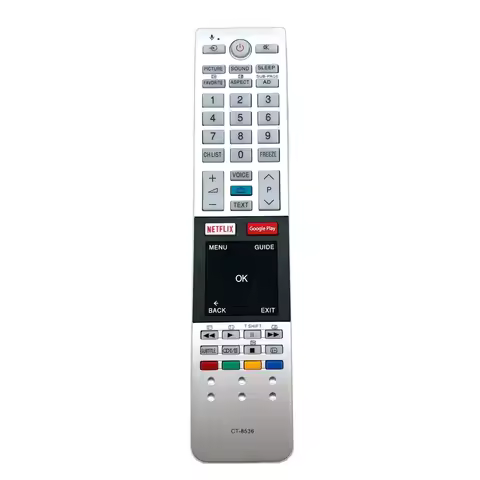 Replacement Remote Control CT-8536 for Toshiba TV with Netflix Google Play Key 32l4750a 43u7750 50U7