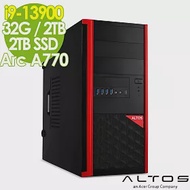 Acer Altos 安圖斯 P150F8 (i9-13900/32G/2TB+2TB SSD/Arc A770-16G/700W/W11P)