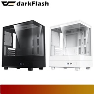 DARKFLASH DB330M M-ATX PC Case | A-Pillarless 270 Panoramic Room M-ATX Chassis