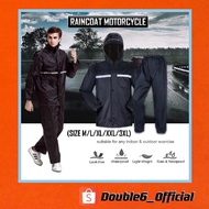 Oxford Rain Coat Premium Quality Raincoat Motorcycle Rain Coat Baju Hujan (Coat + Pants)