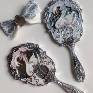Flower Knows Swan Ballet Hand Mirror Blue Swan 250418