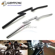 For Harley Sportster Cruiser XL 883 1200 Motorcycle Prince Chopper 7/8 "22mm 1" 25mm Handle Drag Bar