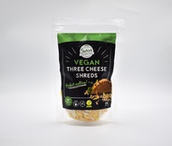 Swees Three cheese shreds ชีสวีแกนขูดรวม (Plant Based / Vegan) Cheese - Made from certified organic 