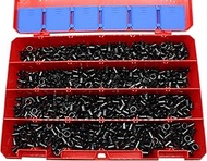 Kydex Eyelets Assortment Kit 1/4 inch GS 8-8, 8-9, 8-10, 8-12 by QuickClip Pro USA Mil-Spec Brass Bl