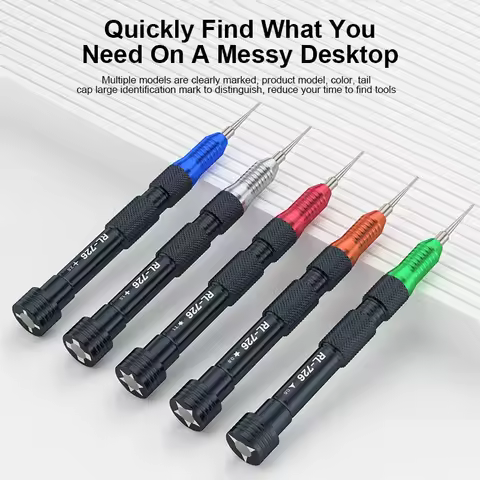 RELIFE RL-726A 3D S2 Steel Screwdriver Kit with Strong Magnetic Nut Torque Anti-slip Mobile Phone Di
