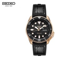 太子/銅鑼灣門市 全新 SEIKO 5 Sports 黑色錶面男士裝不銹鋼自動手錶 SRPD76K1 精工 5 Sports 系列機械錶-42.5mm