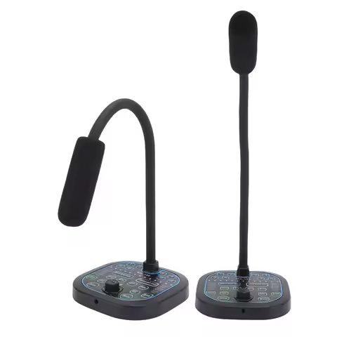 Voice Changer Microphone 16 Voice Effects for Disguise Sound Card For Gaming, Recording, Mobile Phon