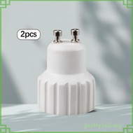 [PrettyiaedMY] 2Pcs Gu10 to Gu10 Adapter Easy to Install,Lightweight,Lamp Holder Base,Light Converte