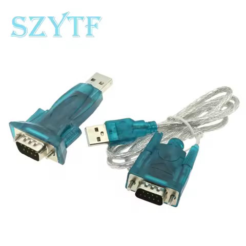 HL-340 HL340 New USB to RS232 COM Port Serial PDA FT232  9 pin DB9 Adapter support WIN11 Compatible 