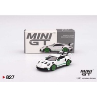 Mini GT No. 827 Porsche 911 GT3 RS Tribute to Carrera RS Package