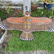 Kite -1.8m Flat Gold Eagle kite/Layang -Layang burung helang Mainan Budak 老鹰风筝