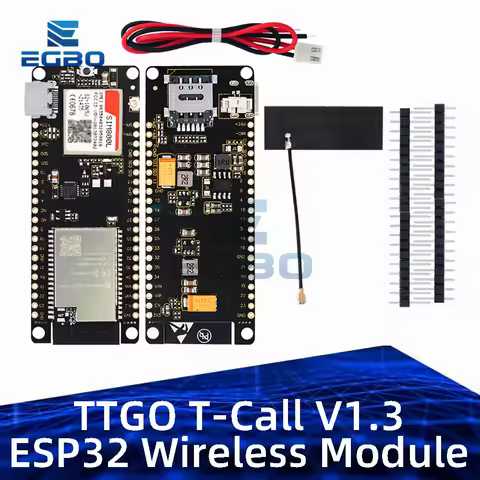 TTGO T-Call V1.3 ESP32 Wireless Module SIM Antenna SIM Card SIM800L Module And GSM/GPRS Antenna for 