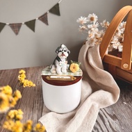 【客製全身寵物】月落屋 寵物紀念罐 骨灰罐 S號【小型犬適用】