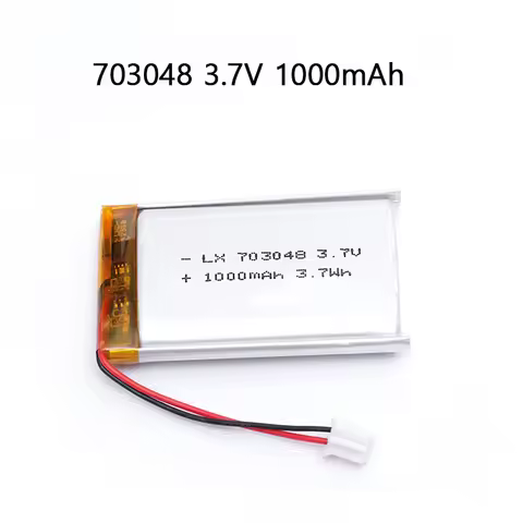 3.7V 703048 1000mAh Lithium Polymer Rechargeable Battery for Early Education Machine Beauty Instrume