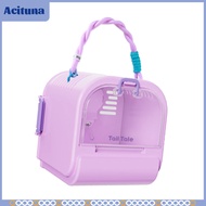 Hamster Travel Carrier Cage Hamster Accessories Convenient Travel Small Animal Carry Case for Dwarf