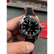 1: 1 Original Standard Real Shot, Watch Ocean 300m Ocean Universe 600m Men's Watch One Quarter Orang