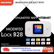 MODIFIED 4G LTE MiFi E5786 PLUS Hotspot Pocket WiFi Portable Modem WiFi 4G LTE Support All Telco lack b28