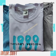1989 Taylor's Version Shirt / Available in White Black Gray Blue Shirt